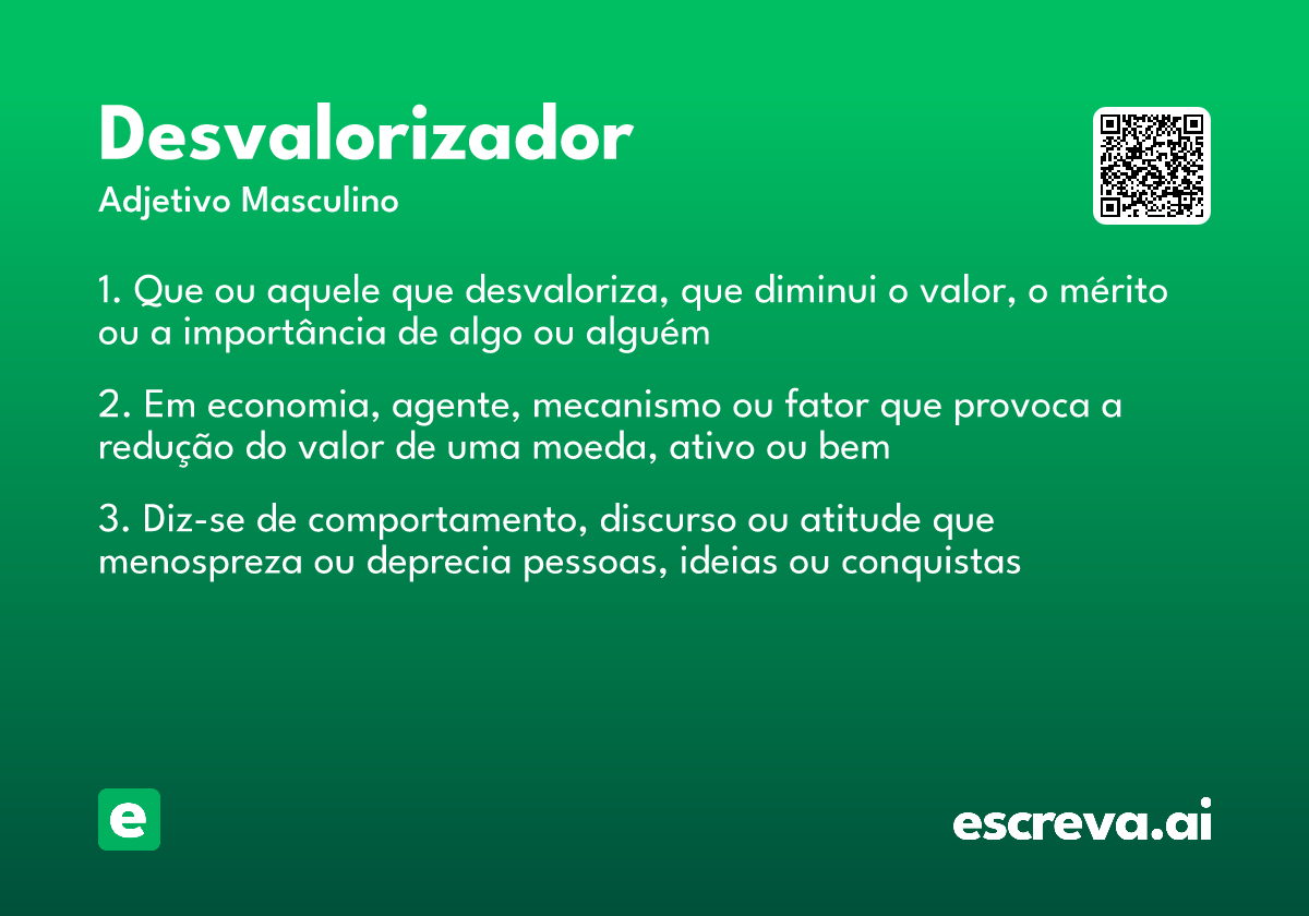 desvalorizador
