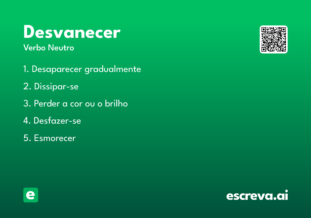 desvanecer