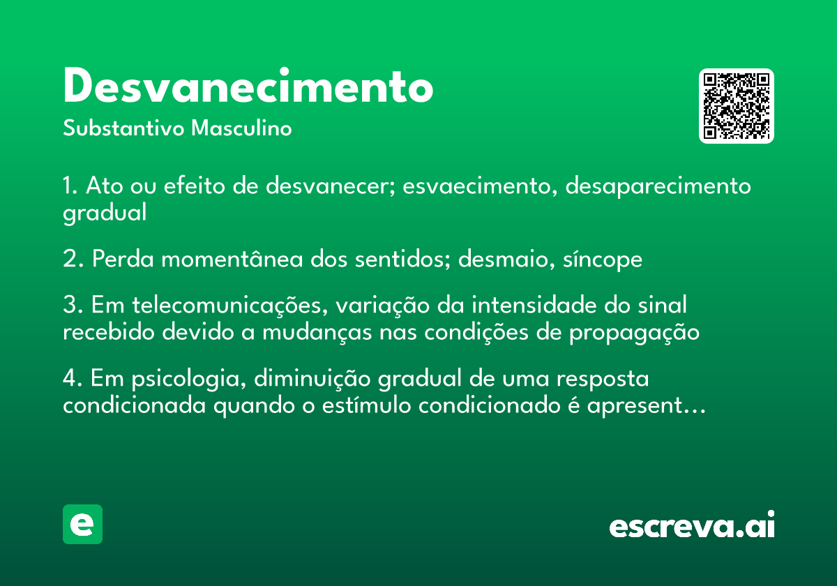 desvanecimento