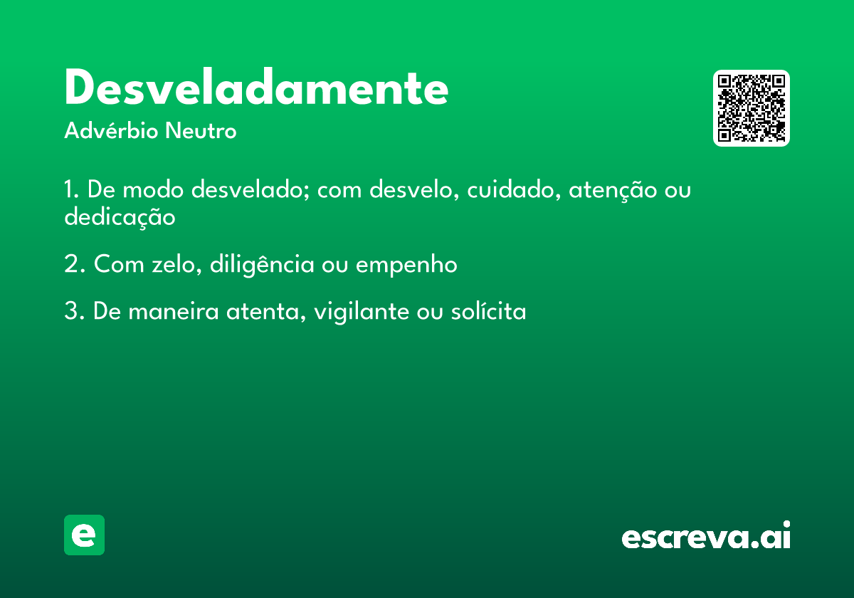 desveladamente