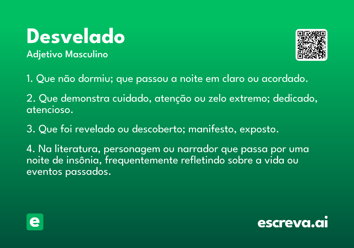 desvelado