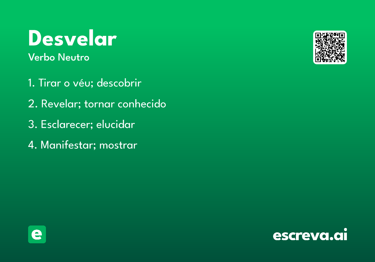 desvelar