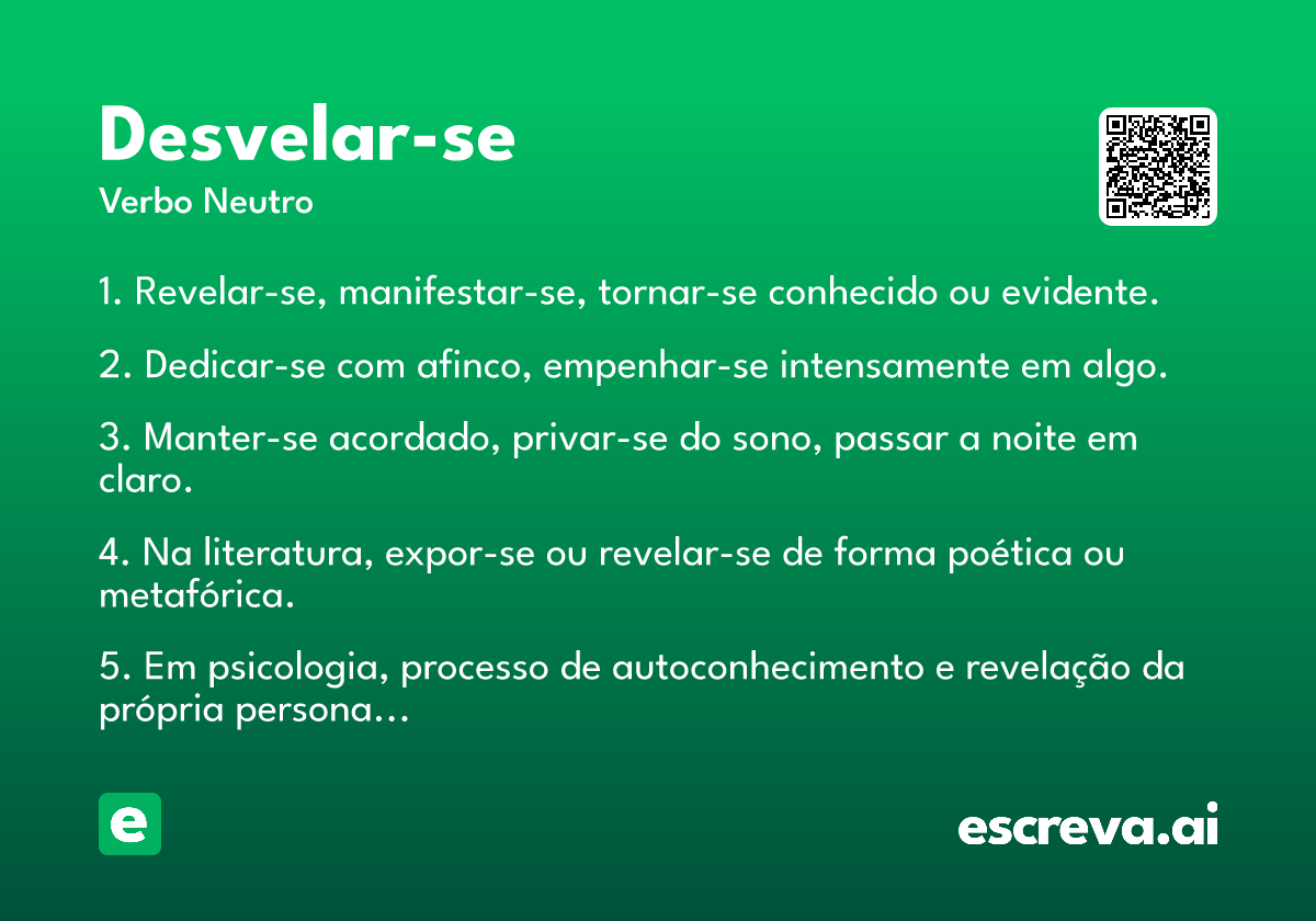 desvelar-se