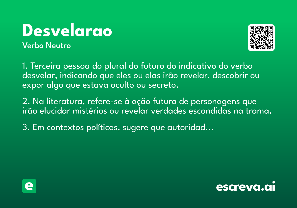 desvelarao