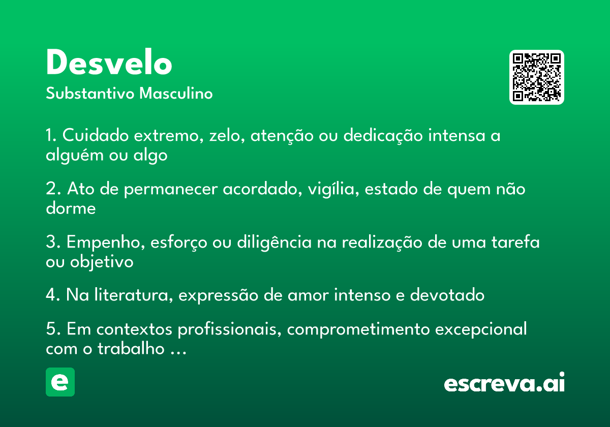desvelo