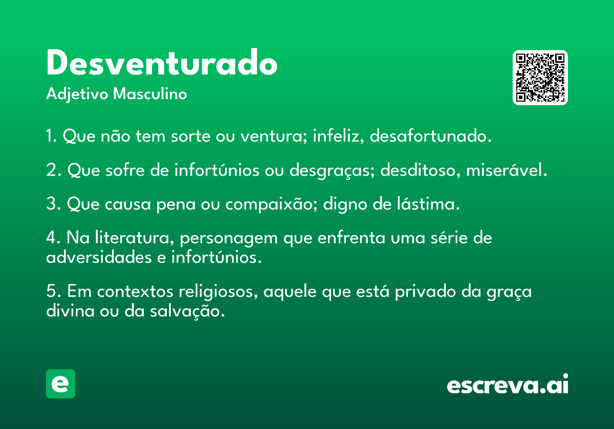 desventurado