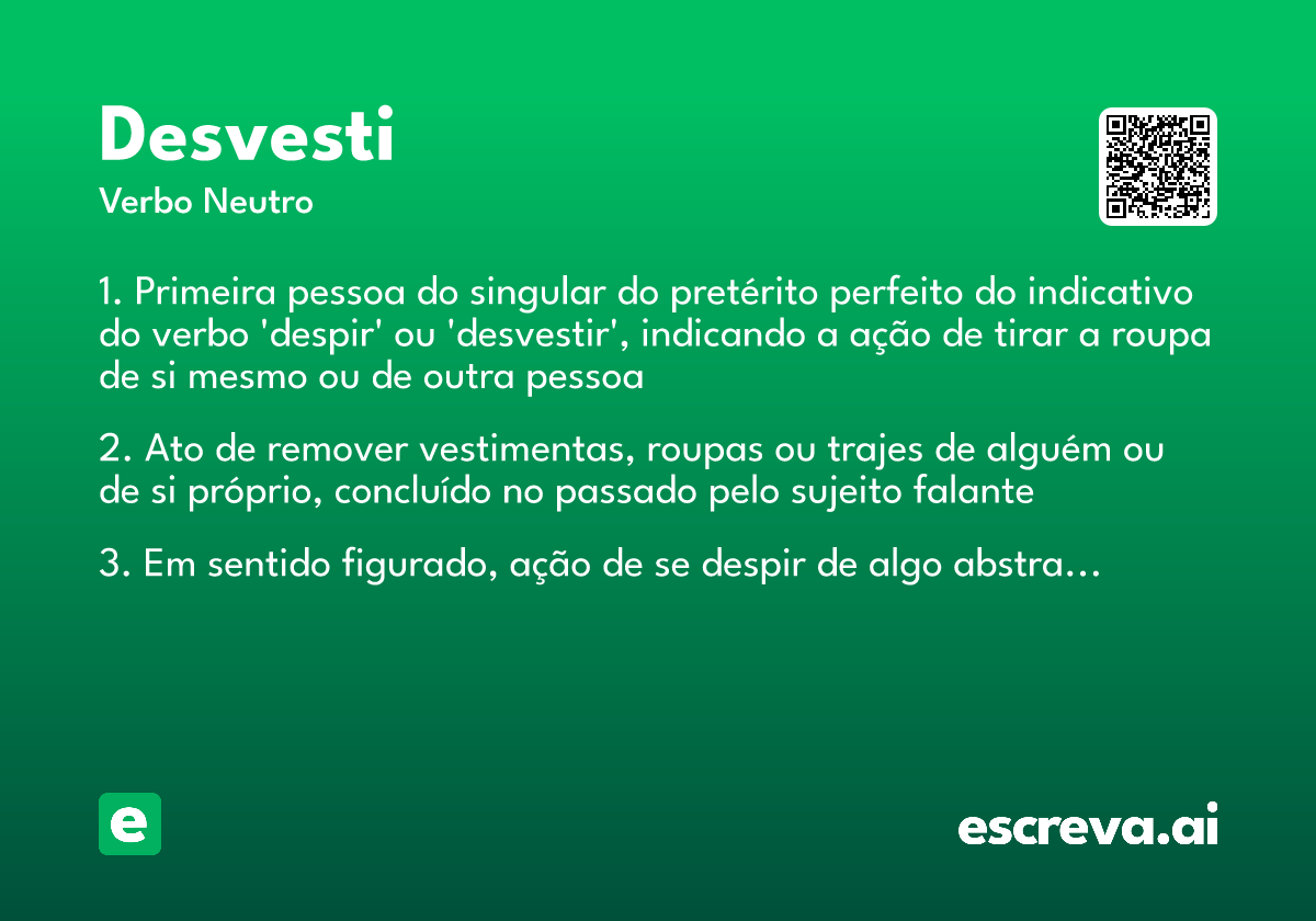 desvesti
