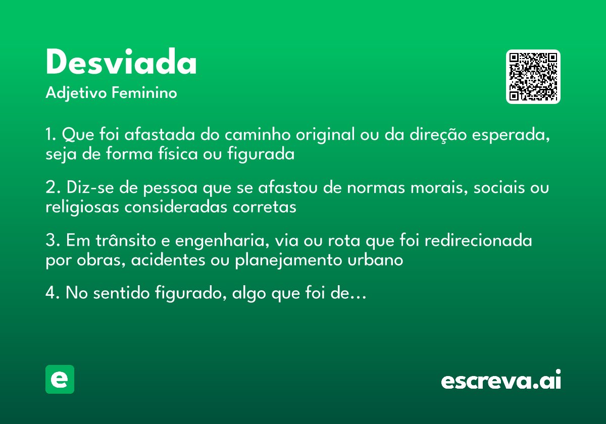 desviada