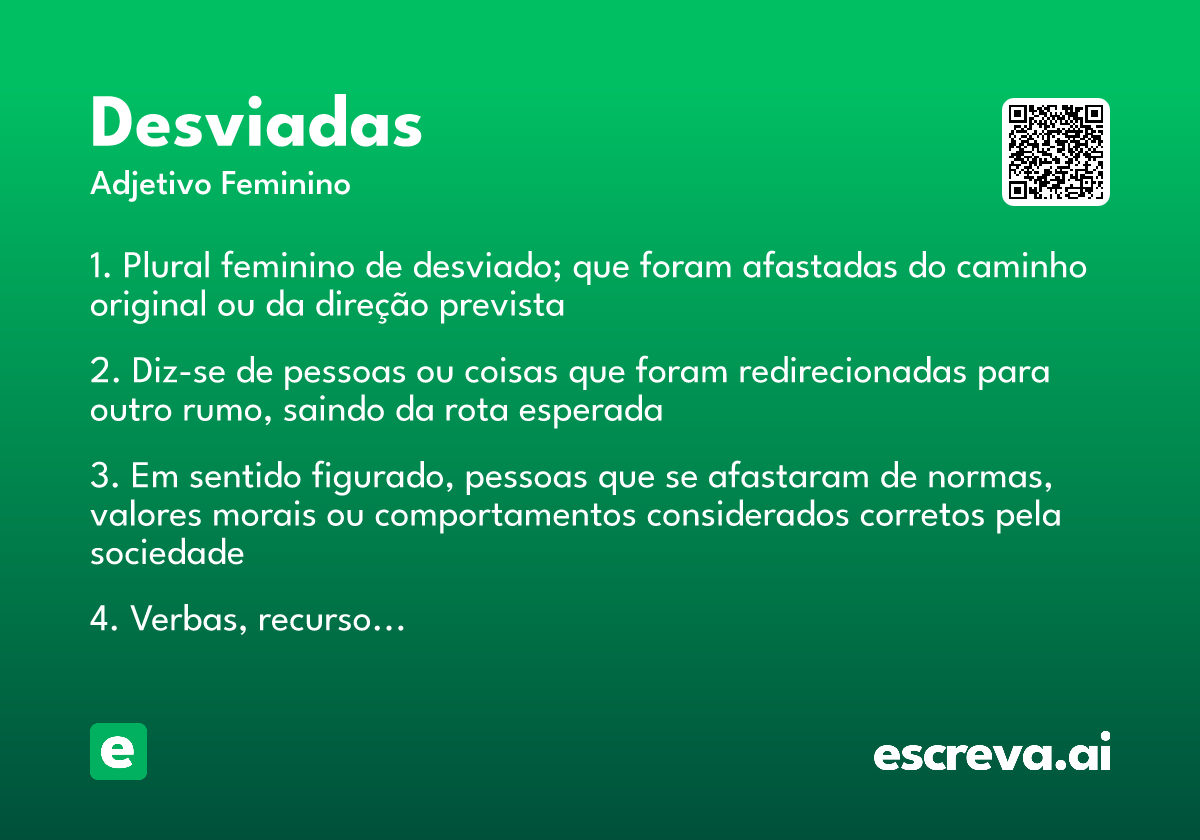 desviadas