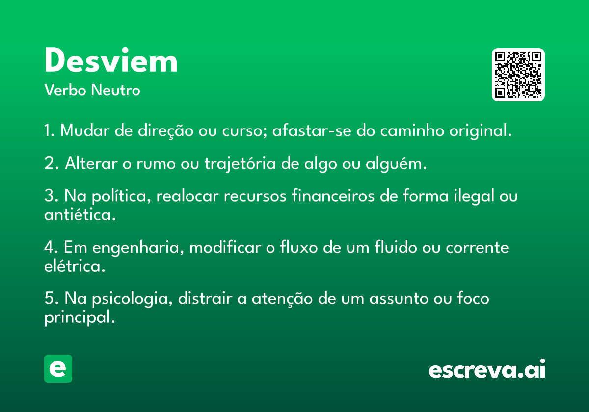 desviem