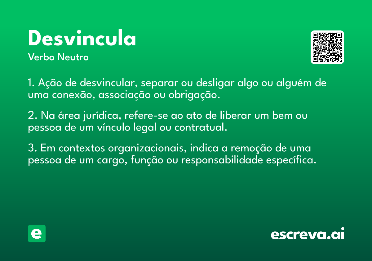 desvincula