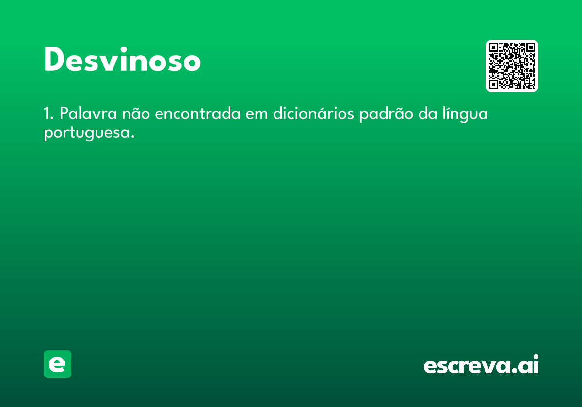 desvinoso