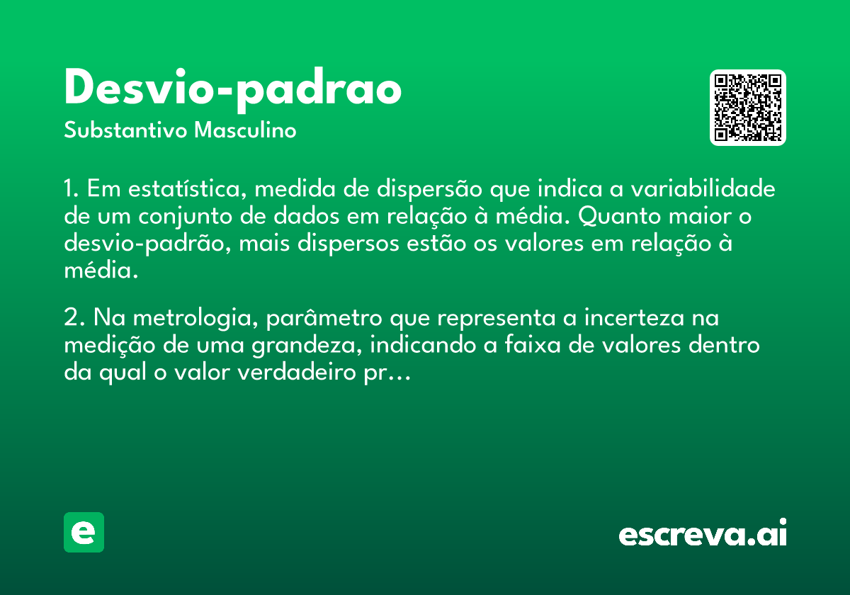 desvio-padrao