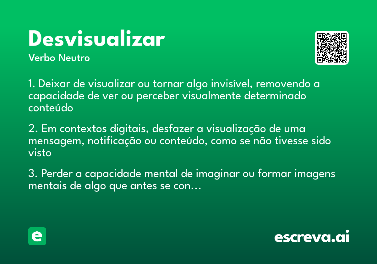desvisualizar