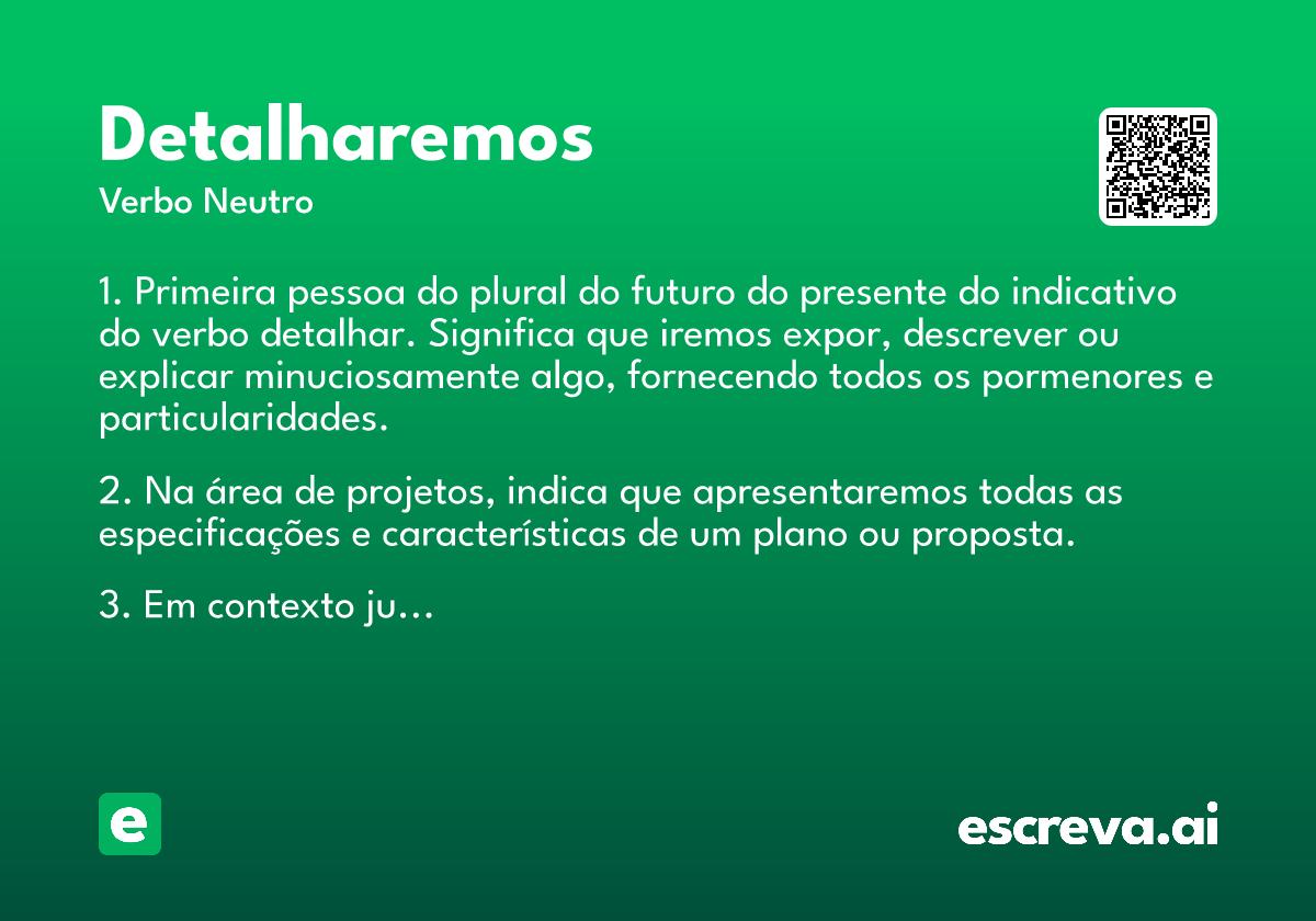 detalharemos