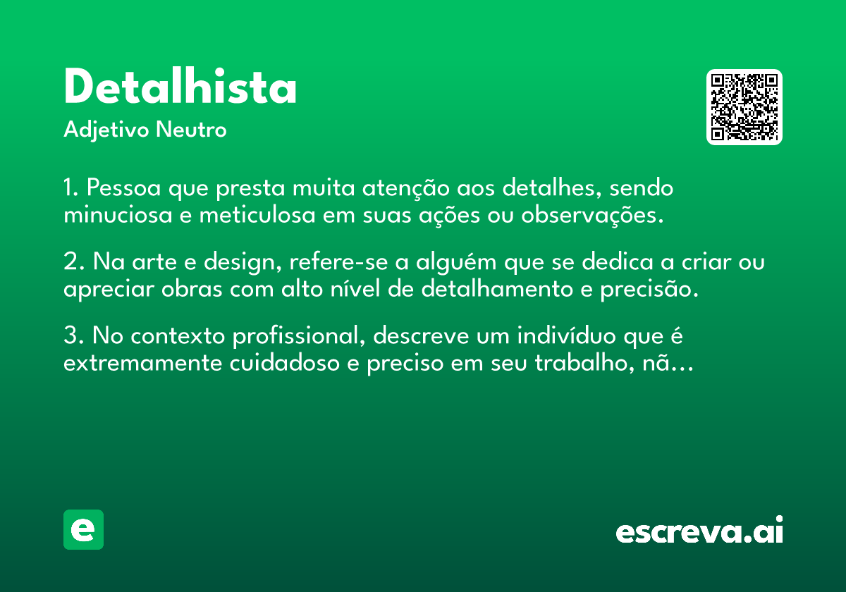 detalhista