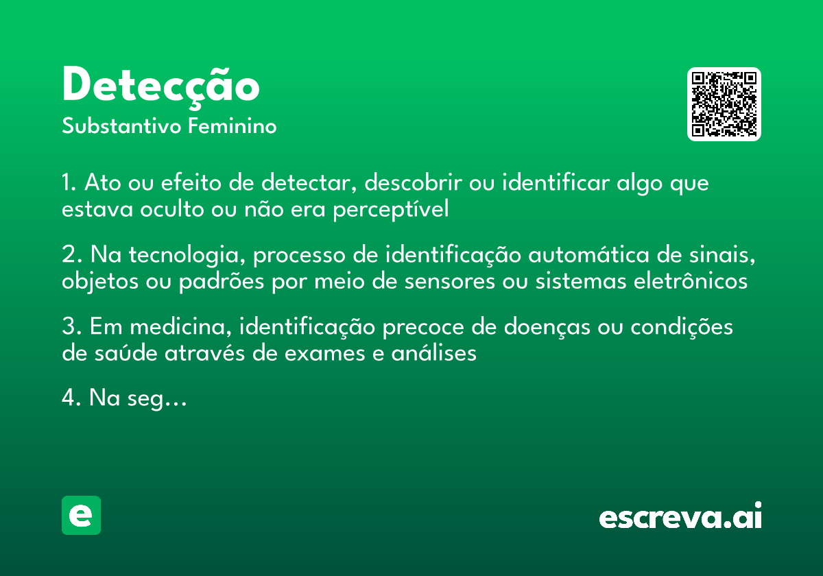 detecção