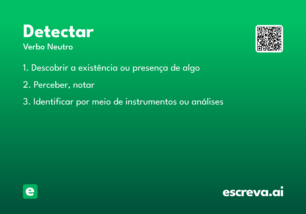 detectar