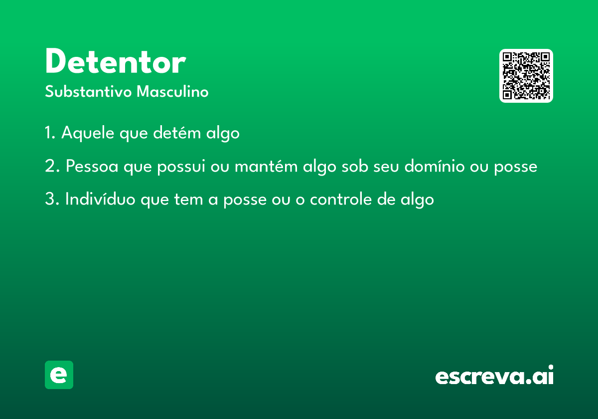 detentor