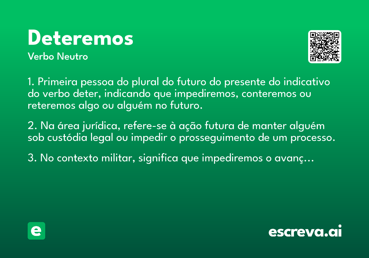 deteremos
