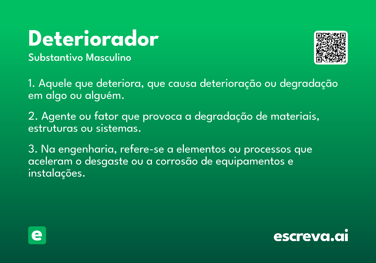 deteriorador