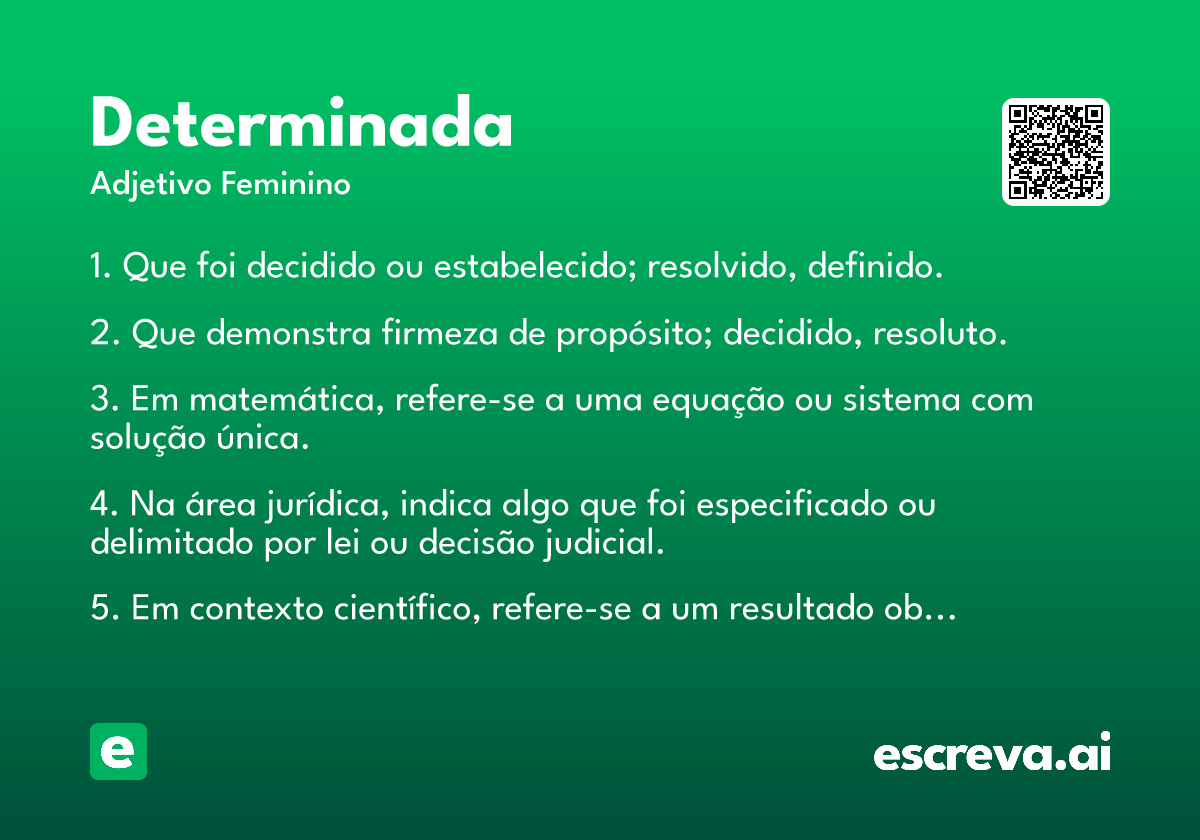 determinada