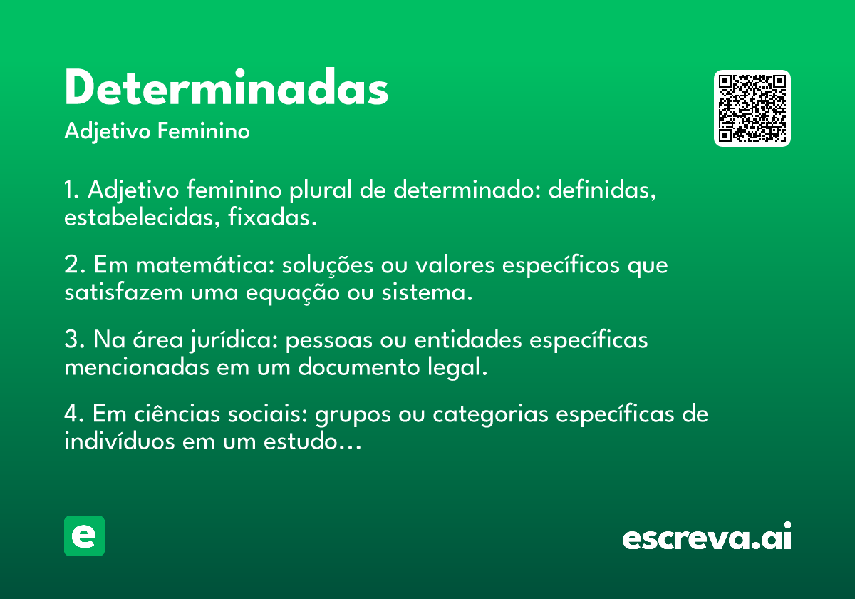 determinadas