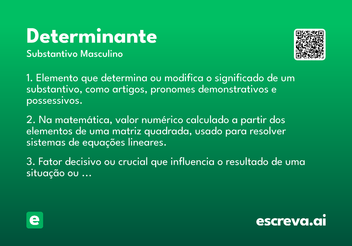 determinante