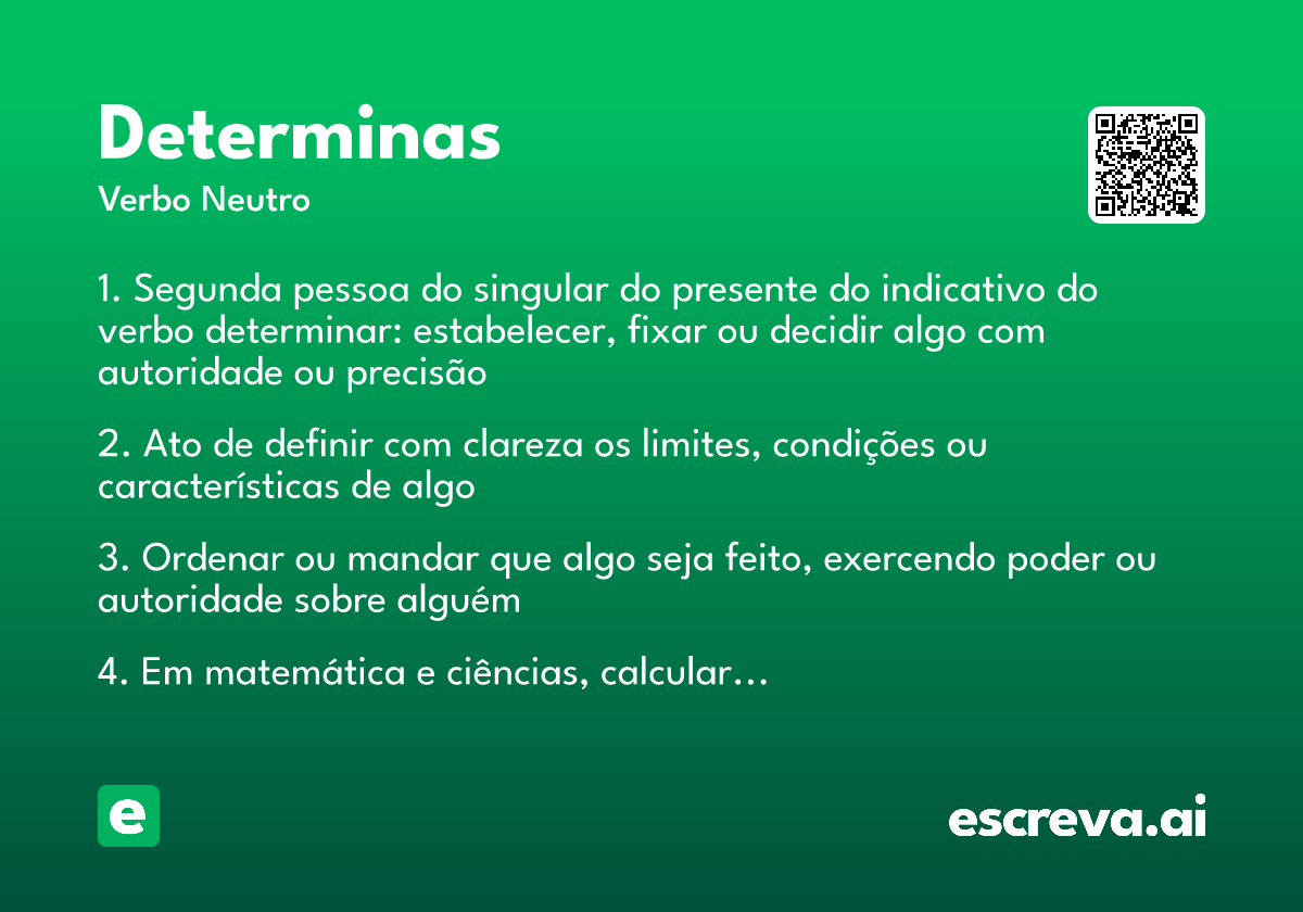 determinas