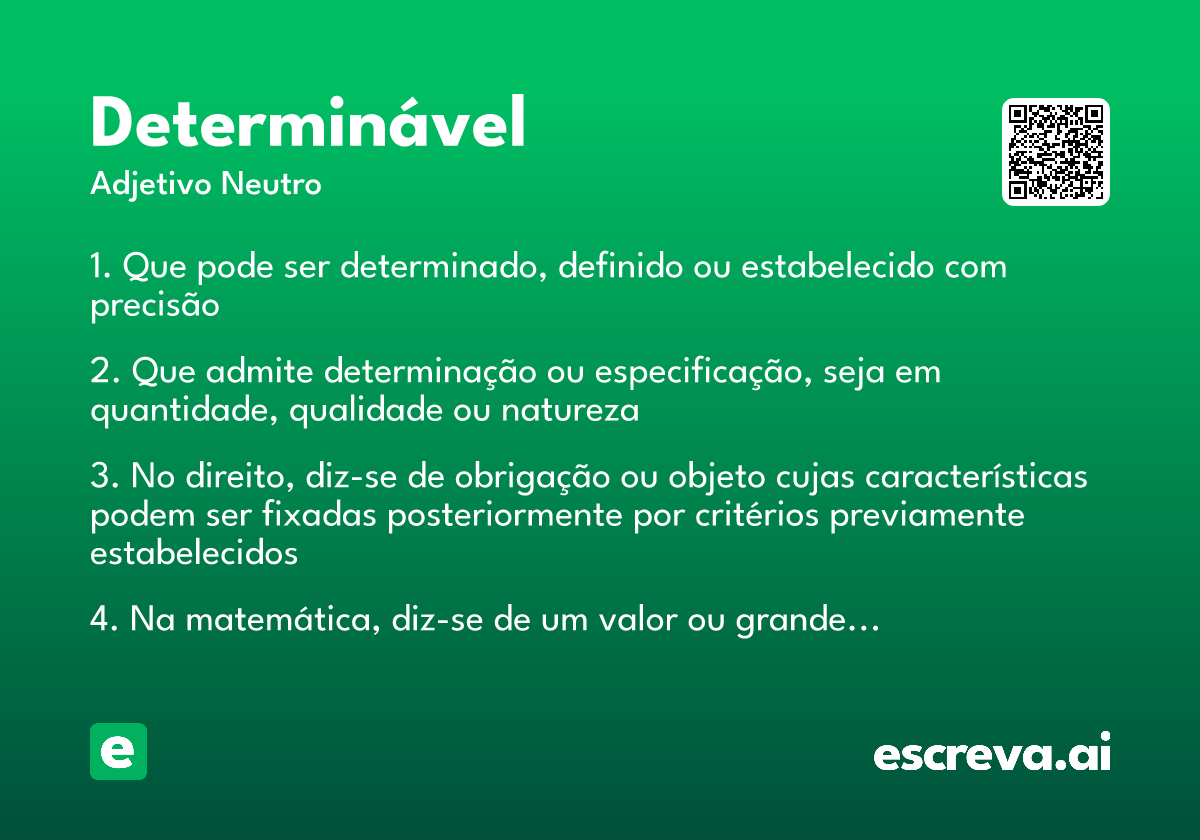 determinável