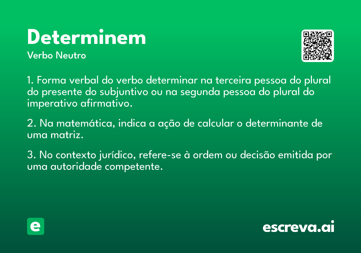 determinem
