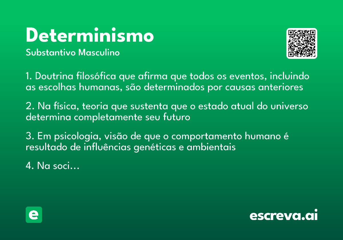 determinismo