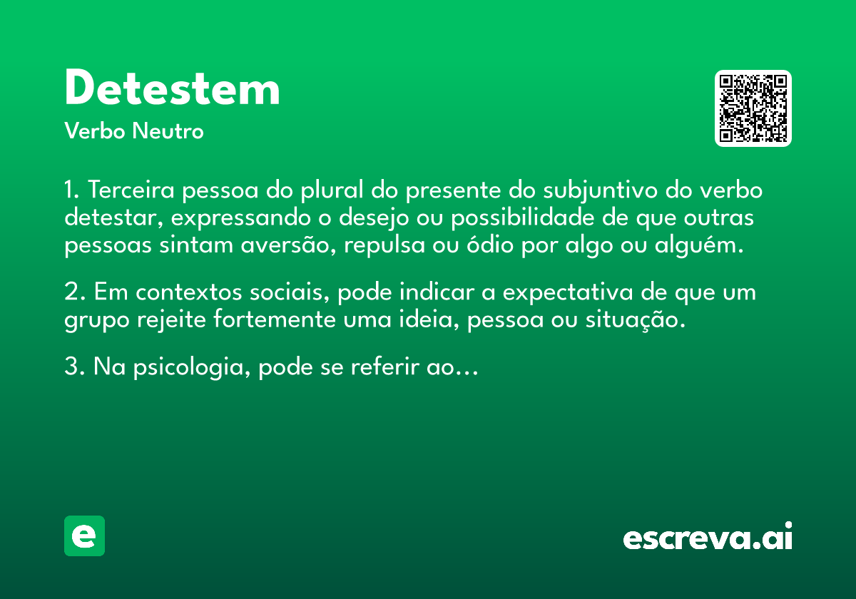 detestem