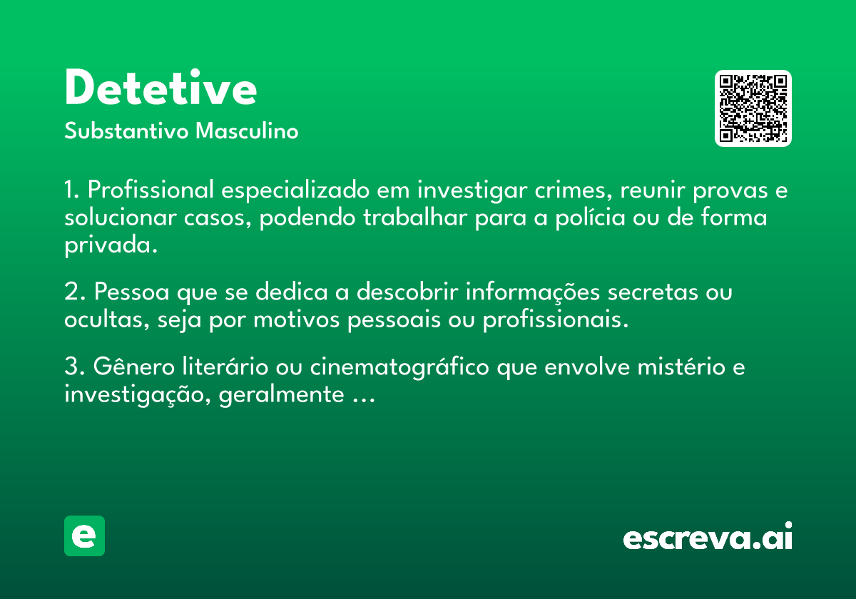 detetive