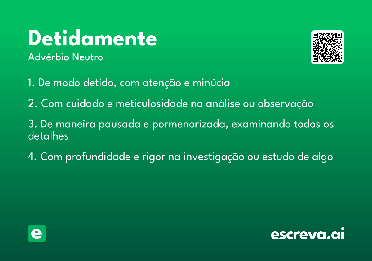 detidamente