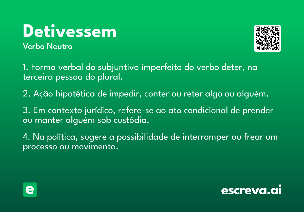 detivessem