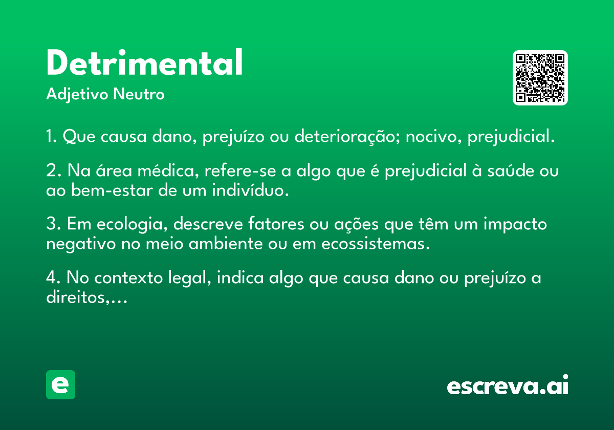 detrimental