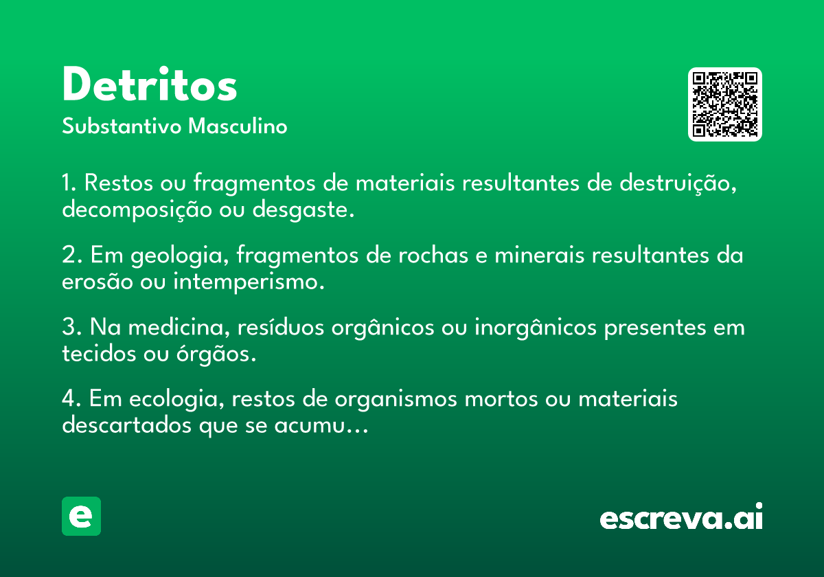 detritos