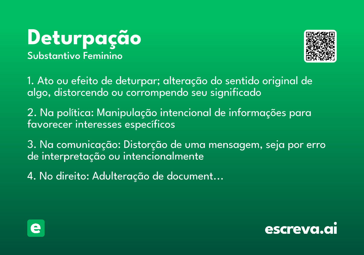 deturpação