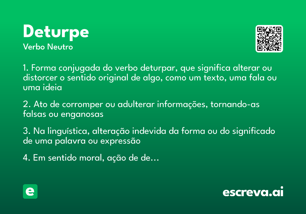 deturpe