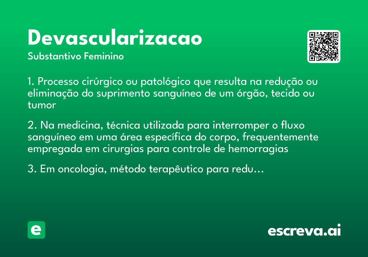 devascularizacao