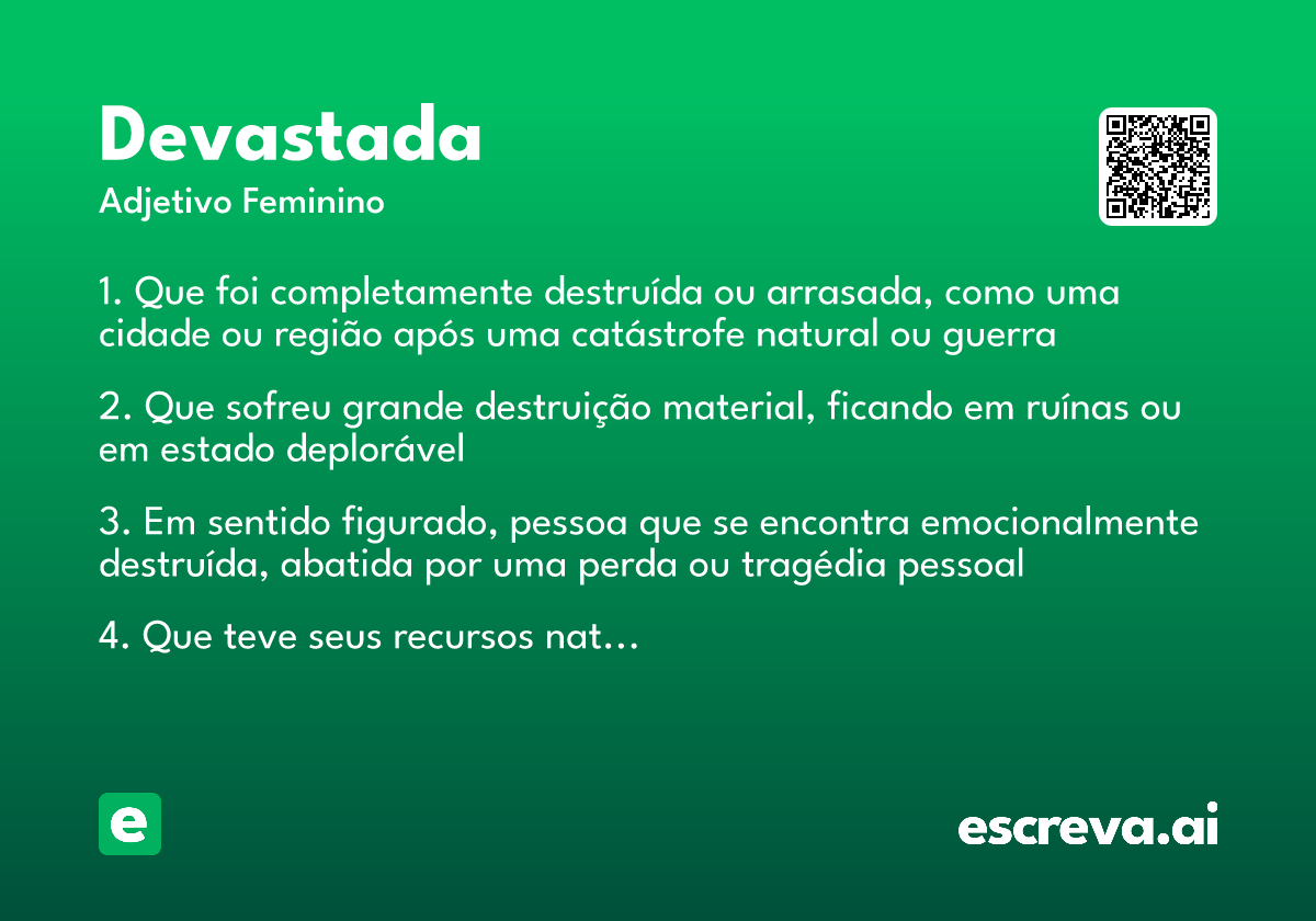 devastada
