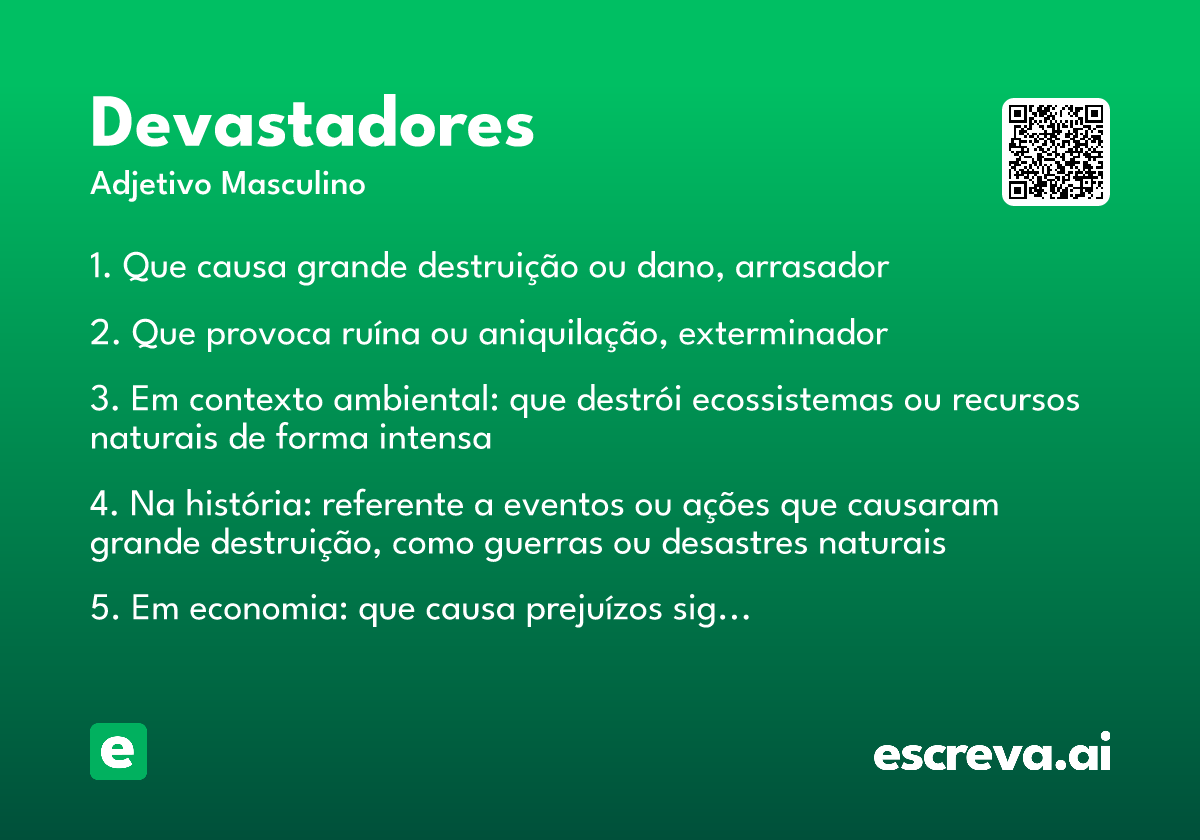 devastadores