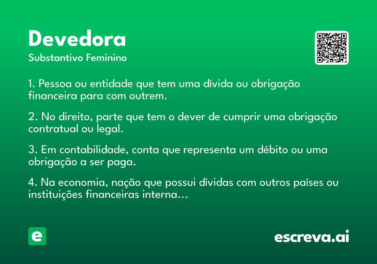 devedora
