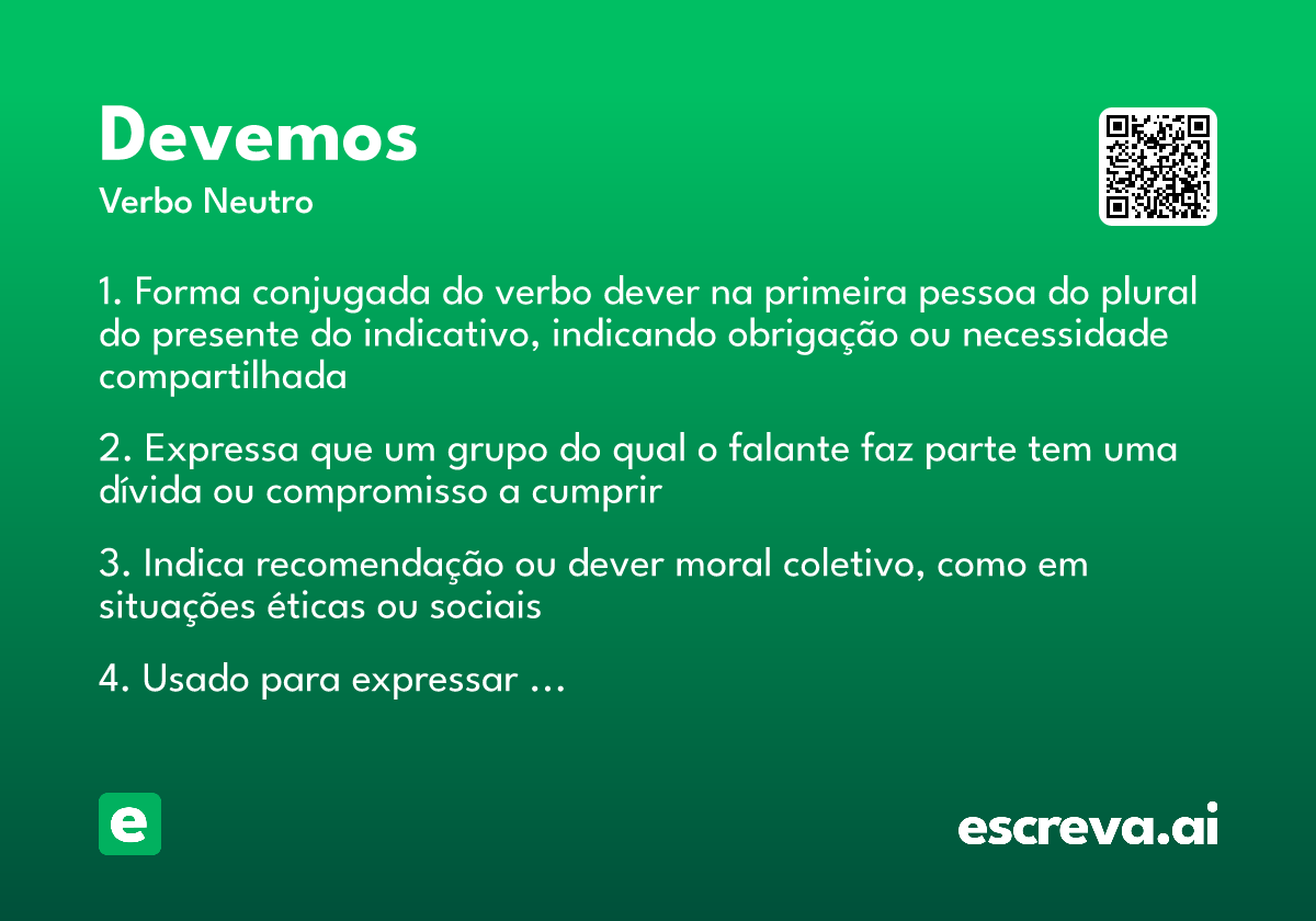 devemos