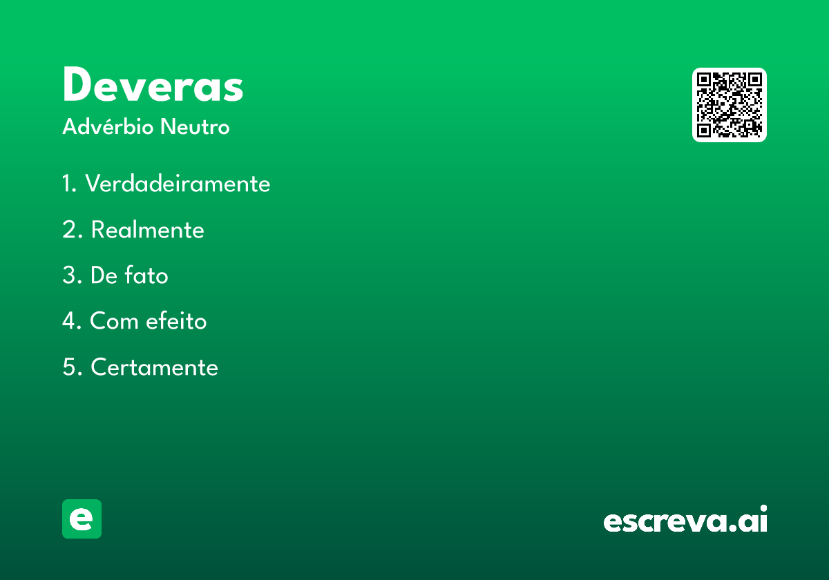 deveras