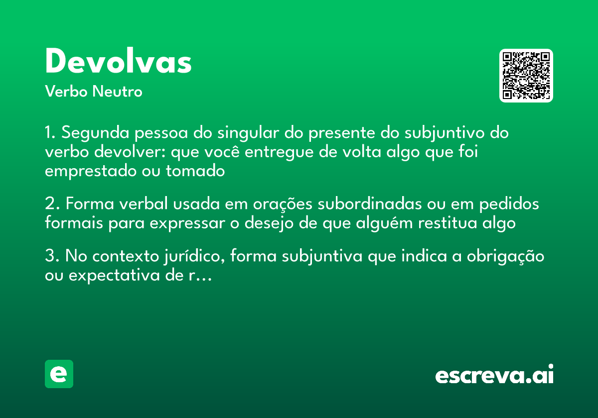 devolvas