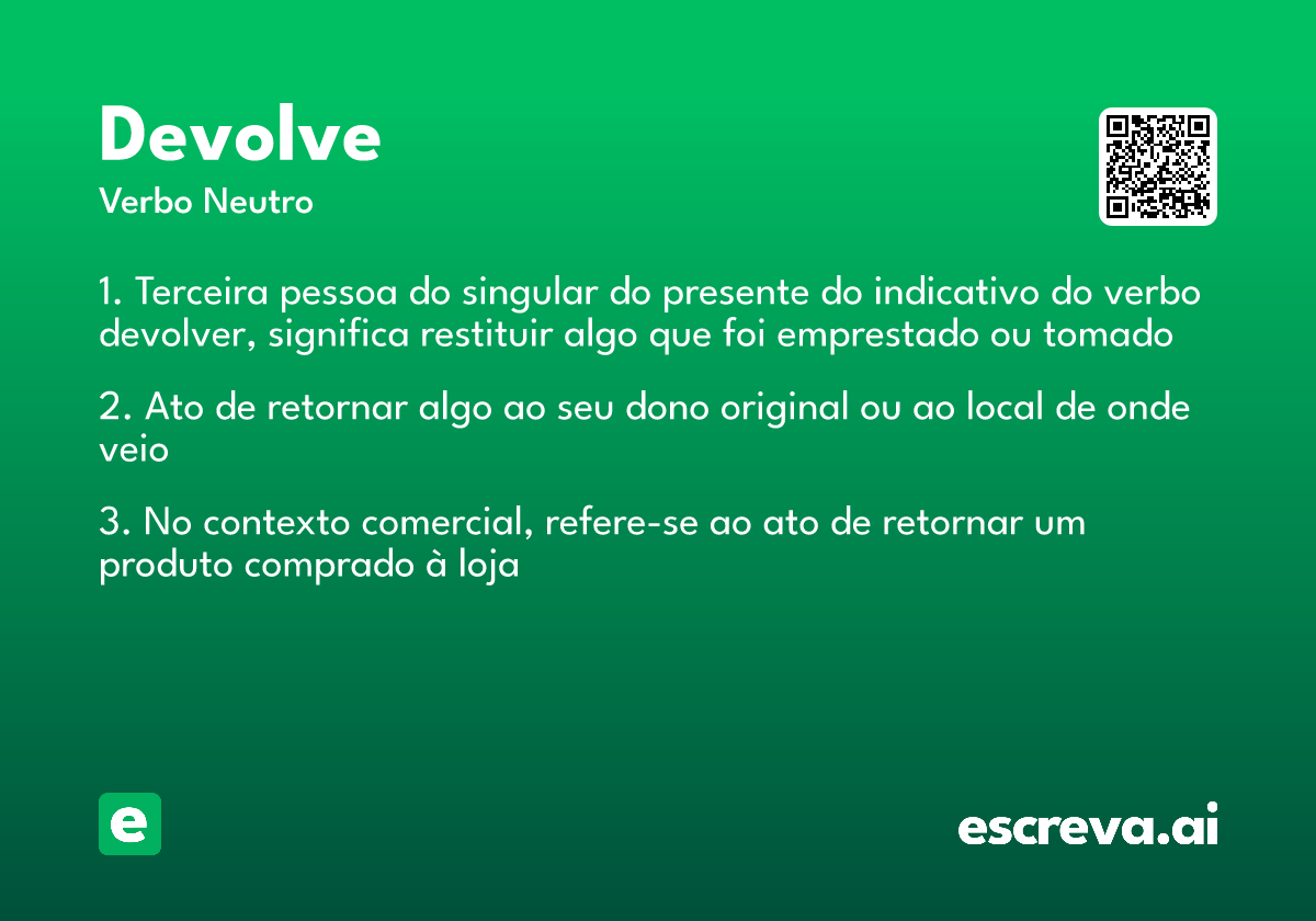devolve