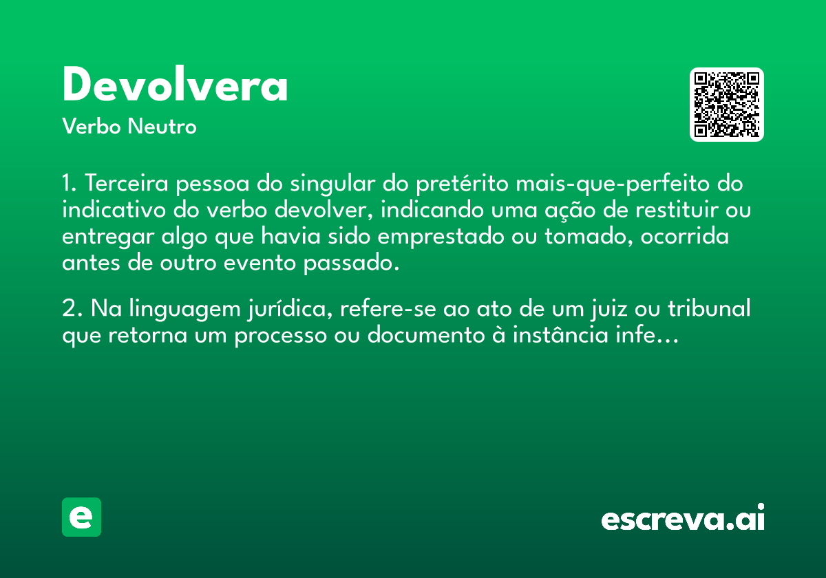 devolvera