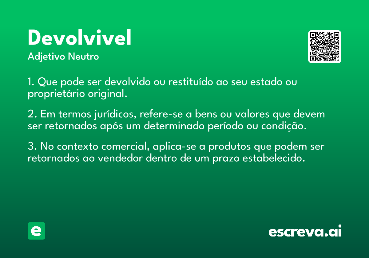 devolvivel